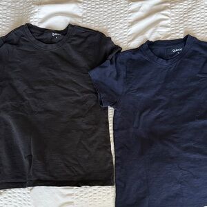 Quince  Black and Blue T-Shirts